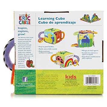 World of Eric Carle Soft Learning Cube for Babies
