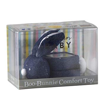 Boo-Bunnie Comfort Toy & Boo Cube, Denim