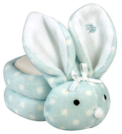 Boo Bunnie Comfort Toy and Boo Cube, Baby Boy Polka Dot